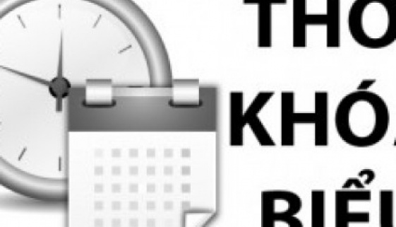 Thời khóa biểu ĐHPH 9 KỲ 2 NĂM 2020 - 2021 và  ĐHPH10 KỲ 2 NĂM 2020-2021